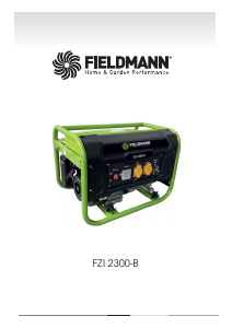 Instrukcja Fieldmann FZI 2300-B Generator