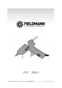 Bedienungsanleitung Fieldmann FDTP 2022-E Klebepistole