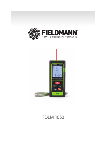 Manuál Fieldmann FDLM 1050 Laserový dálkoměr