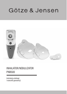 Instrukcja Götze & Jensen PNB500 Inhalator