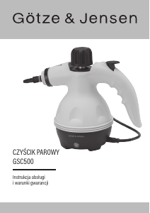 Instrukcja Götze & Jensen GSC500 Oczyszczacz parowy