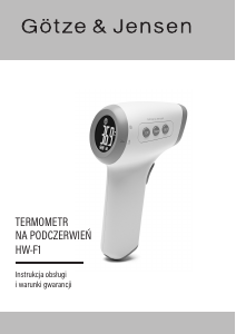 Instrukcja Götze & Jensen HW-F1 Termometr