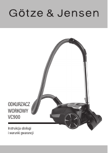 Instrukcja Götze & Jensen VC900 Odkurzacz