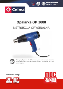 Instrukcja Celma OP 2000 Opalarka