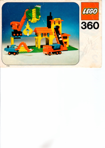 Manual Lego set 360 Legoland Gravel quarry