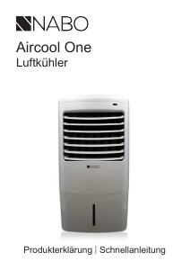 Bedienungsanleitung NABO Aircool One Ventilator