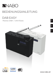 Bedienungsanleitung NABO DAB Easy Radio