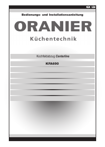 Bedienungsanleitung Oranier KFA690 Dunstabzugshaube
