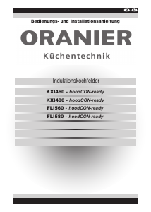 Bedienungsanleitung Oranier KXI 460 Kochfeld
