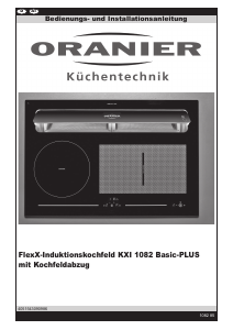 Bedienungsanleitung Oranier KXI 1082 TC Basic-PLUS Kochfeld