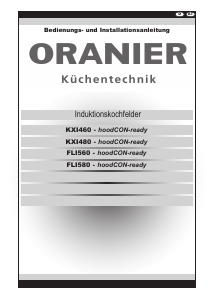 Bedienungsanleitung Oranier KXI 480 Kochfeld