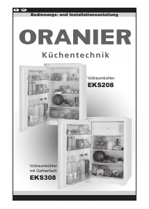 Bedienungsanleitung Oranier EKS 308 Kühlschrank