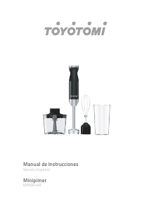 Manual de uso Toyotomi MP600-KR Batidora de mano