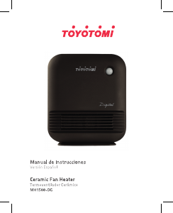 Manual de uso Toyotomi MH-1588-DG Calefactor