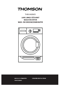 Manual Thomson THBI 1468 WD Washer-Dryer