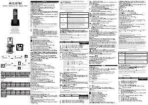 Manuale Alcatel S280 Telefono senza fili
