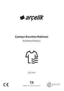 Kullanım kılavuzu Arçelik 830 KMI Kurutma makinesi