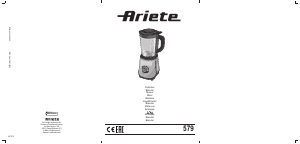 كتيب Ariete 0579 خلاط