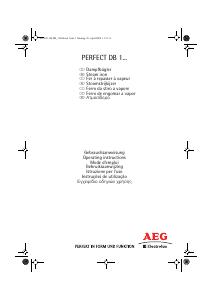 Manuale AEG DB1150 Perfect Ferro da stiro