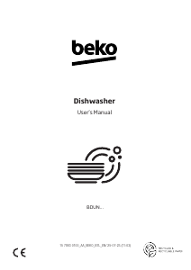 Manual BEKO BDUN26645W Dishwasher
