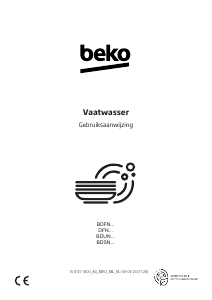 Handleiding BEKO BDSN36640XC2 Vaatwasser