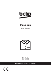 Manual BEKO SPA 9230 C Iron