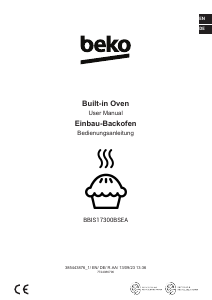 Manual BEKO BBIS17300BSEA Oven