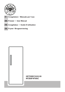 Manuale Bertazzoni RFZ60F4FXNC Congelatore