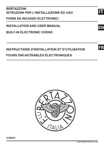 Manual Bertazzoni F6011MODPLX/23 Oven
