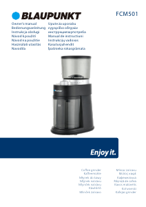 Manual Blaupunkt FCM501 Coffee Grinder