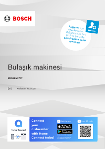 Kullanım kılavuzu Bosch SMS6EMI70T Bulaşık makinesi