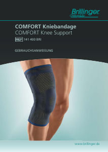 Manual Brillinger Comfort Knee Brace