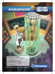 Handleiding Clementoni 66792 Anatomielab