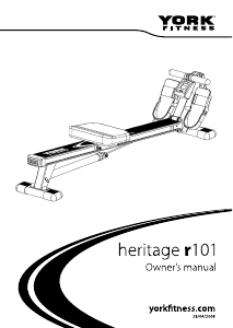 York r510 discount rowing machine manual