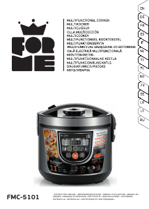 Manual ForMe FMC-5101 Multi Cooker