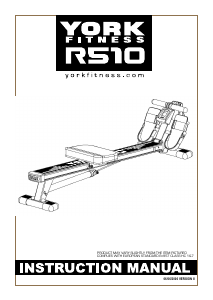 Handleiding York Fitness R510 Roeimachine