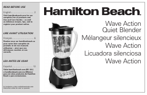 Manual Hamilton Beach 53531 Blender