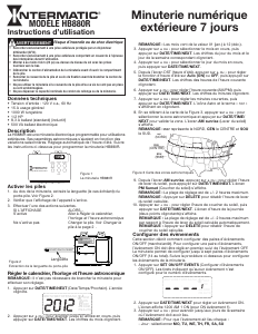 Mode d’emploi Intermatic HB880R Interrupteur minuteur