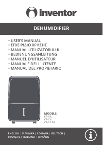 Manual Inventor C2-12LBS Dehumidifier