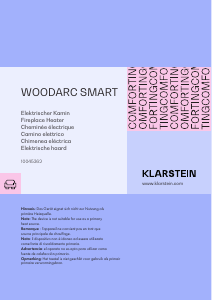 Manuale Klarstein 10045362 Woodarc Smart Termoventilatore