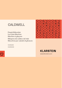 Manuale Klarstein 10045219 Caldwell Macchina per cubetti di ghiaccio