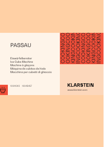 Manuale Klarstein 10045457 Passau Macchina per cubetti di ghiaccio