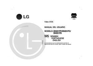 Manual de uso LG BN201PG Grabadora de vídeo