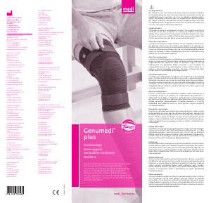 Посібник Medi Genumedi Plus Шарнірний бандаж на коліно
