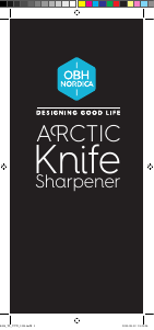 Manual OBH Nordica 8426 Arctic Knife Sharpener