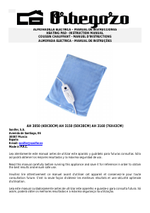 Manual Orbegozo AH 3150 Electric Blanket