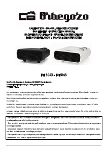 Manual de uso Orbegozo FH 5043 Calefactor
