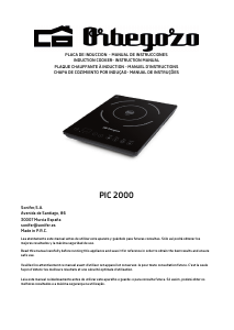 Handleiding Orbegozo PIC 2000 Kookplaat