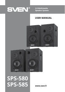 Manual Sven SPS-585 Speaker