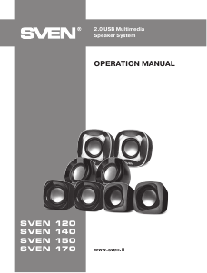 Manual Sven 120 Speaker